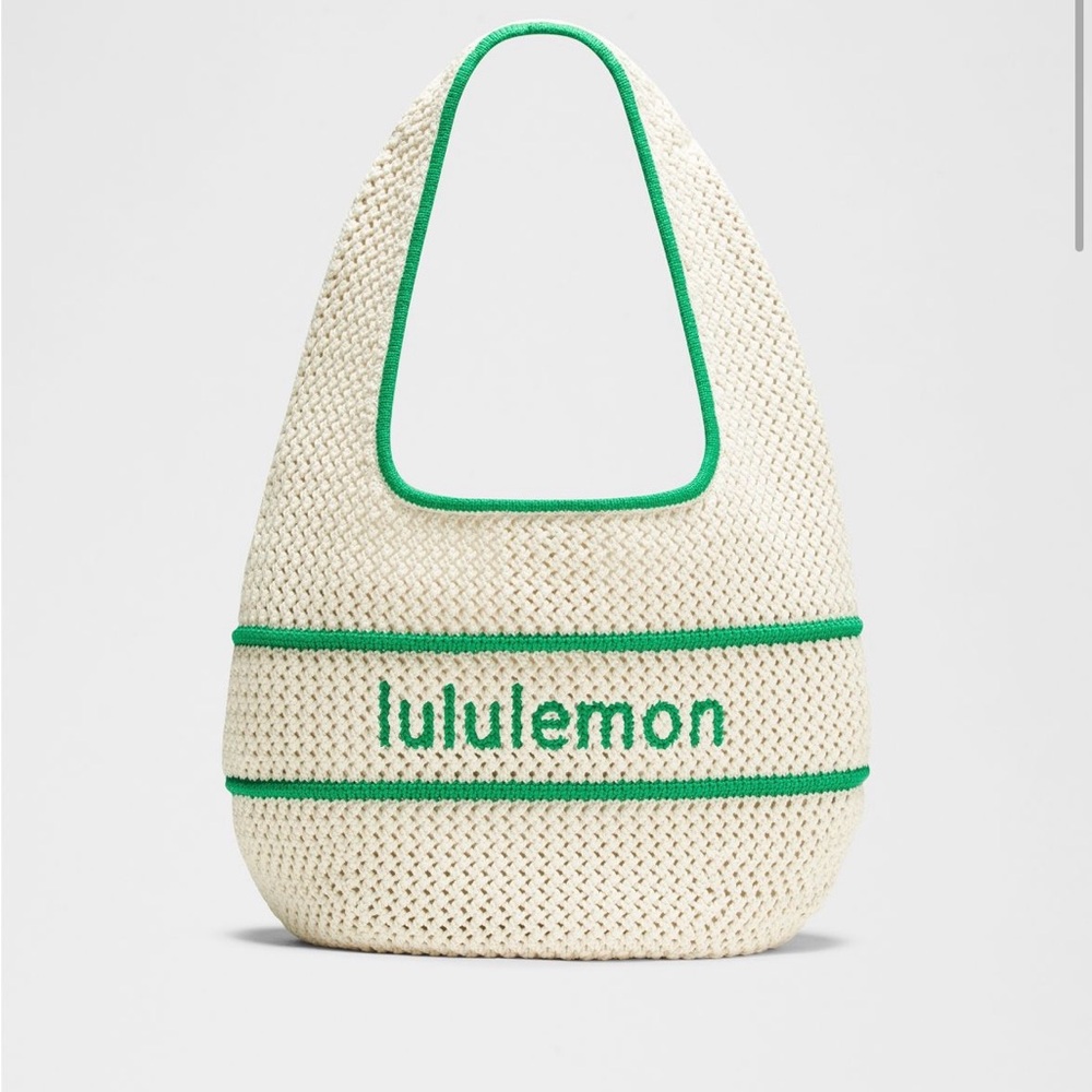 NWT Lululemon Cotton Crochet 7L Tote